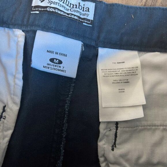 Columbia men's medium navy shorts - Picture 3 of 3